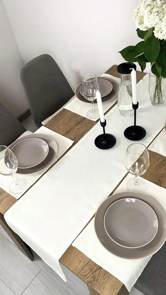 Комплект Дорожка водоотталкивающая Ваниль однотонная 200х40 см 4 шт. - фото 7