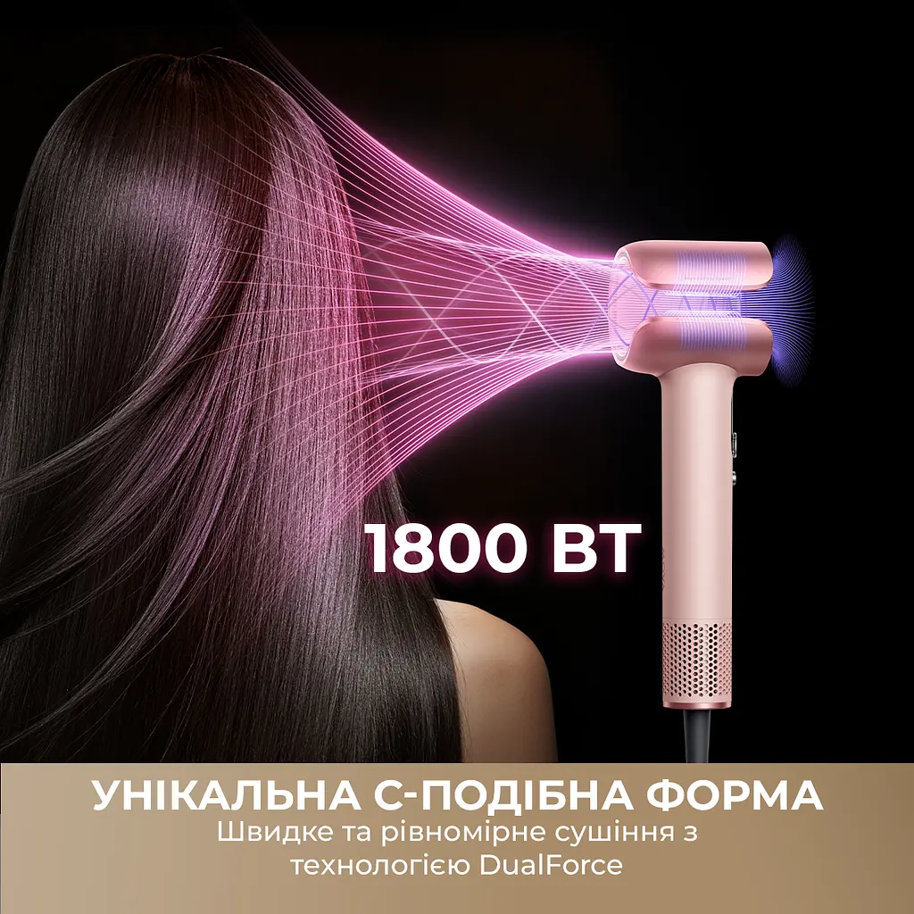 Фен MOVA Aero C Mist Pink (AMSU10-PK) - фото 2