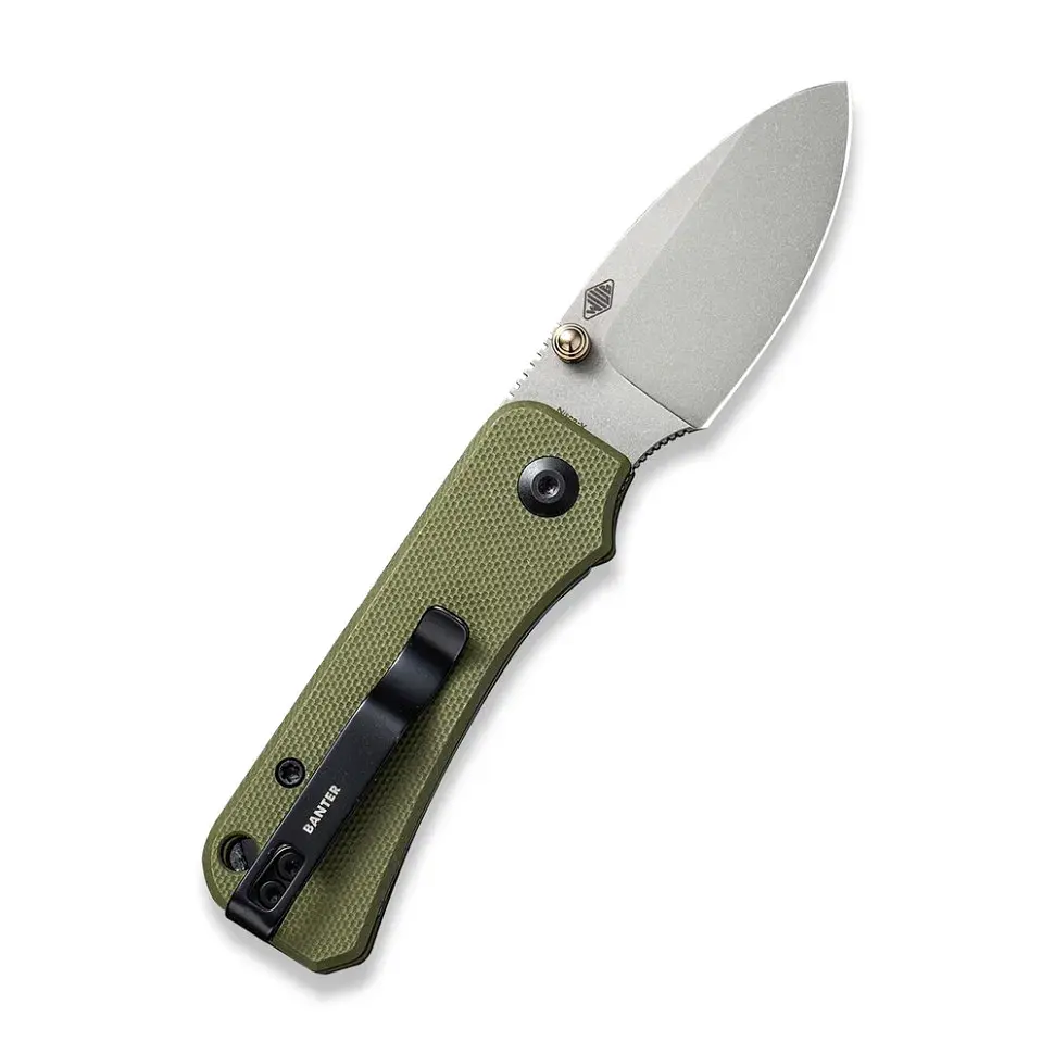 Ніж Civivi Baby Banter Stonewash Olive G10 (C19068S-5) - фото 2