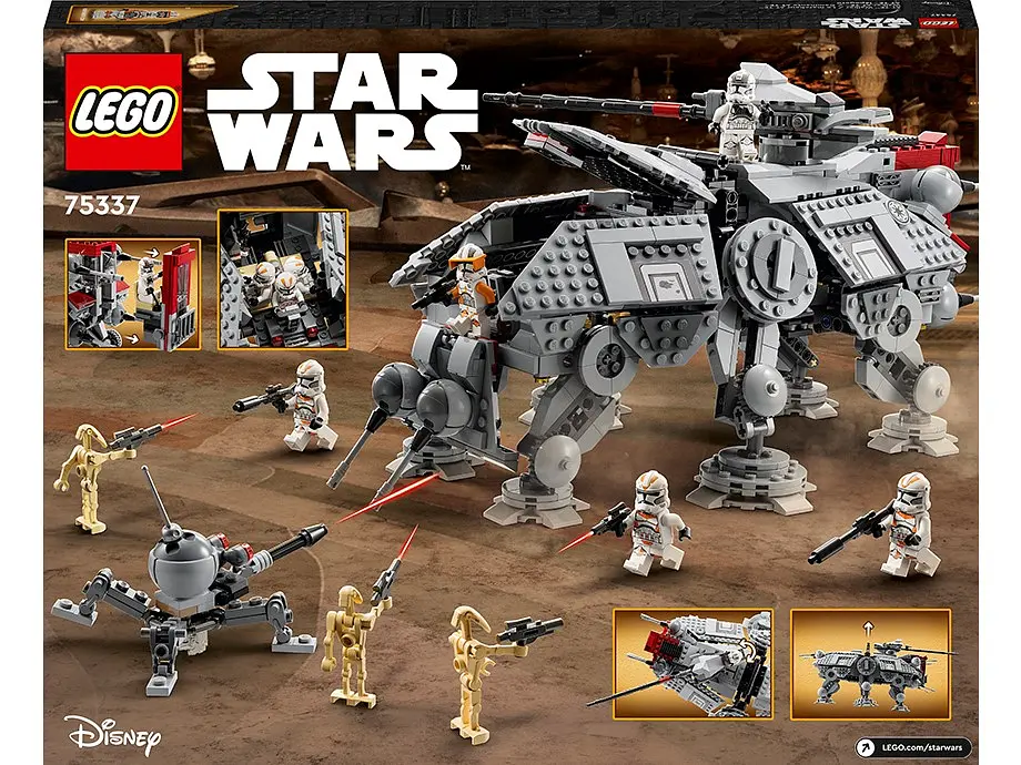 Конструктор LEGO Star Wars Крокохід AT-TE 1082 деталей (75337) - фото 2