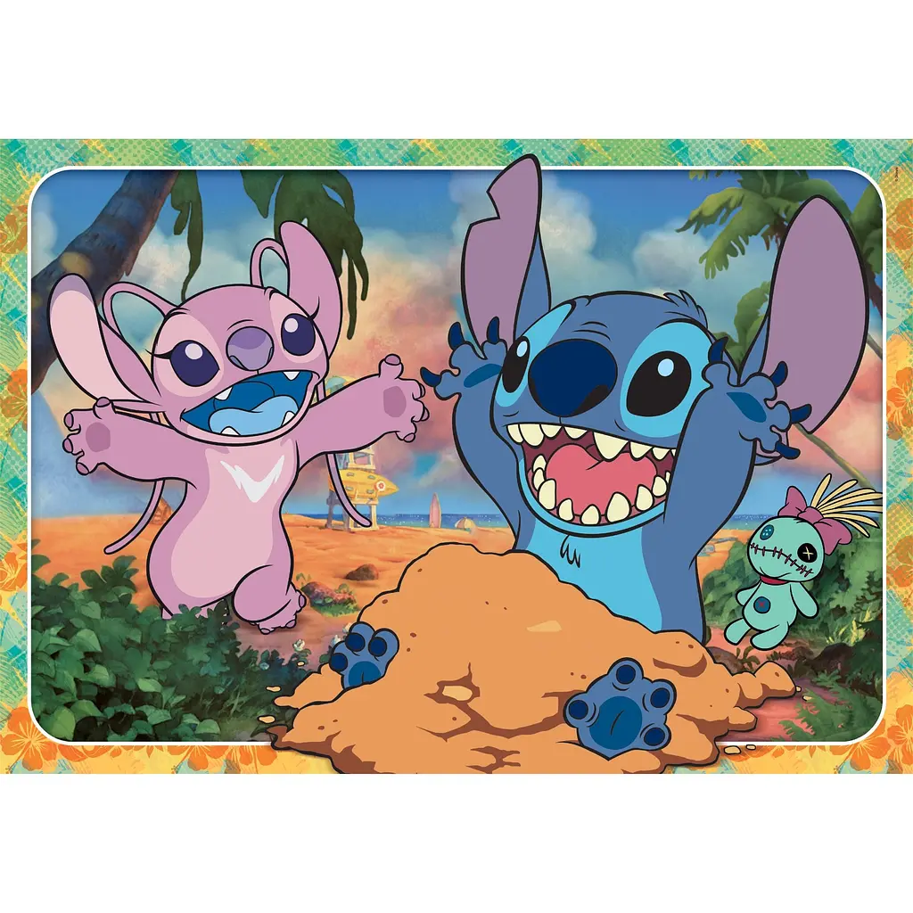 Пазл Clementoni Мaxi Disney Stitch 60 елементів (26596) - фото 2