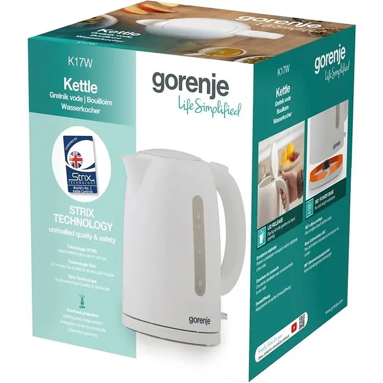 Электрочайник Gorenje K17W - фото 4