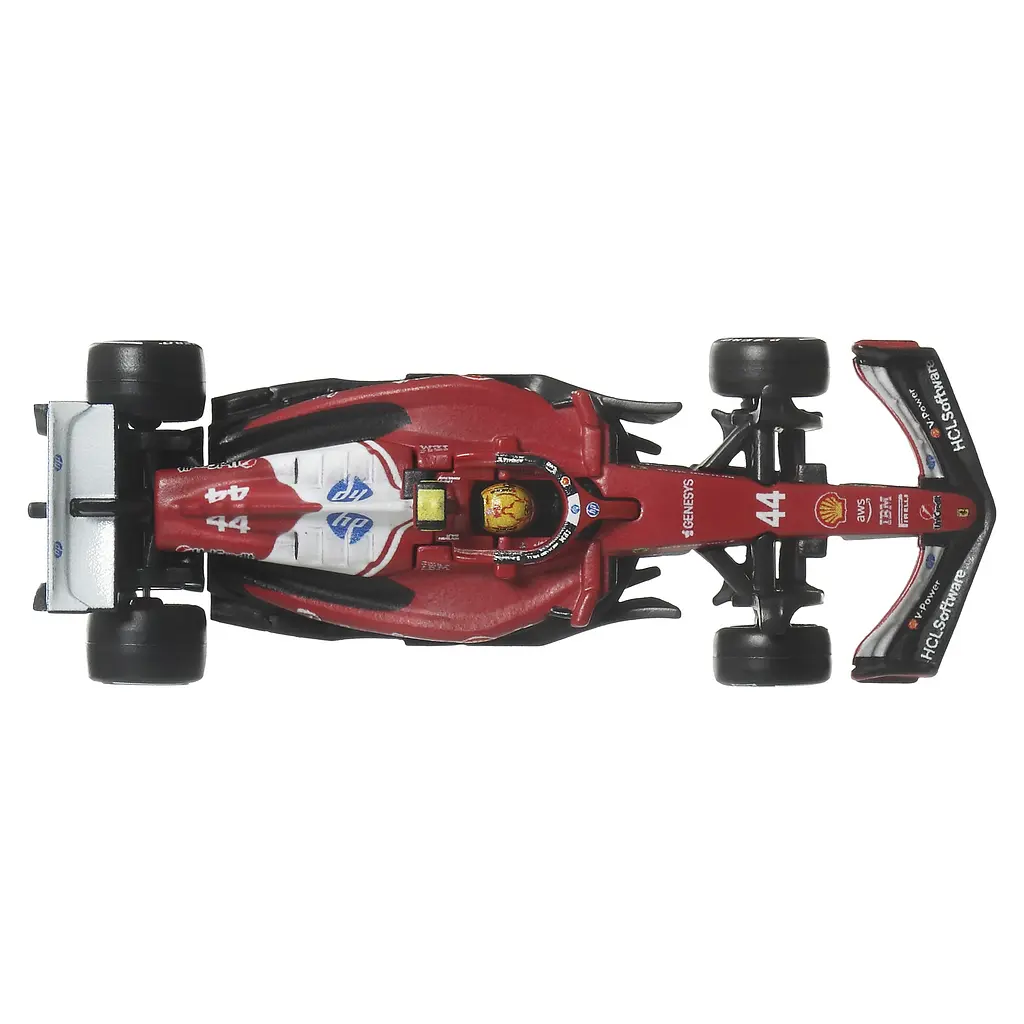 Колекційна машинка Hot Wheels Formula 1 Ferrari Lewis Hamilton №44, 1:64 (JKD86) - фото 5