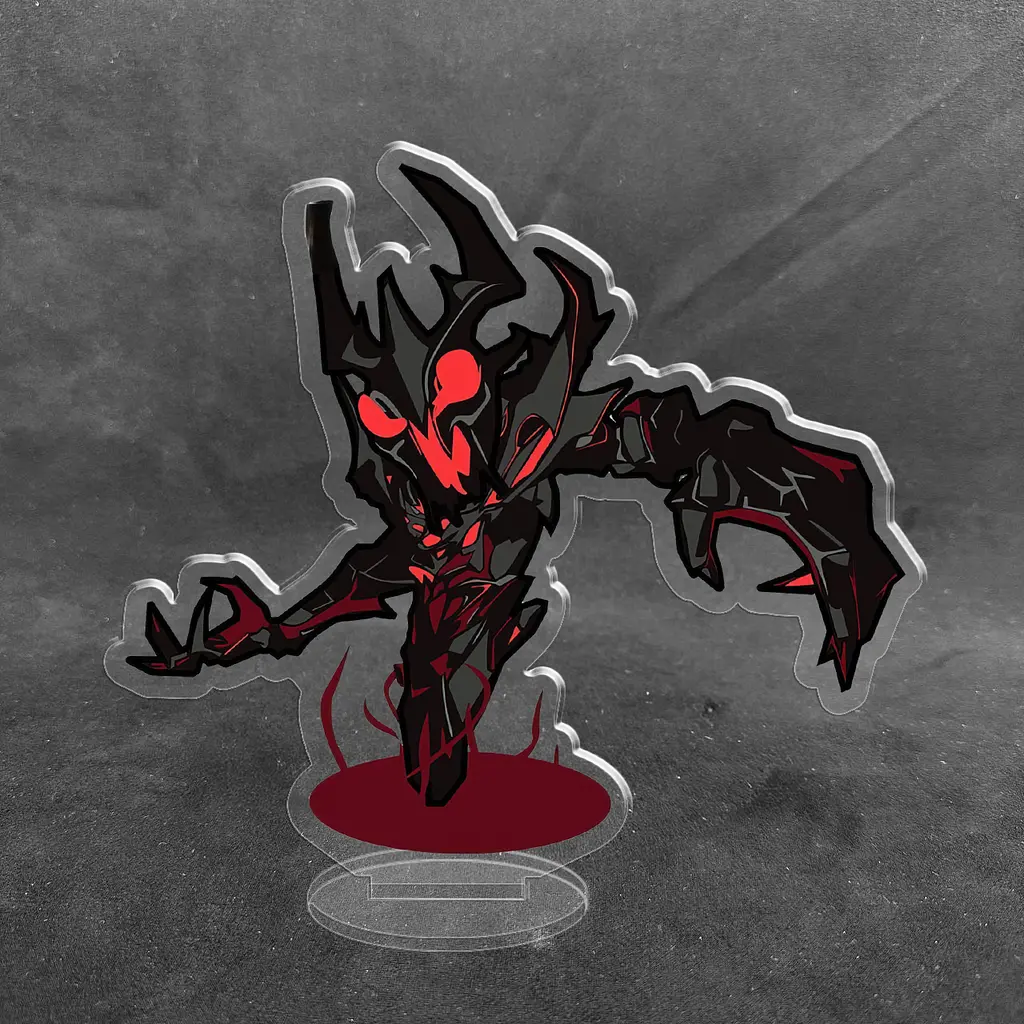 Акрилова колекційна фігурка World of Warcraft Чібі Chibi Dota 2 Shadow Fiend 10 см - фото 2