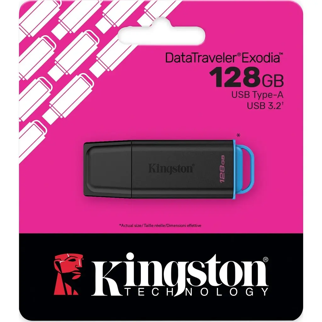 USB флеш-накопичувач Kingston DataTraveler Exodia G2 128GB USB-A 3.2 Gen 1 (DTXG2/128GB) [169648] - фото 4