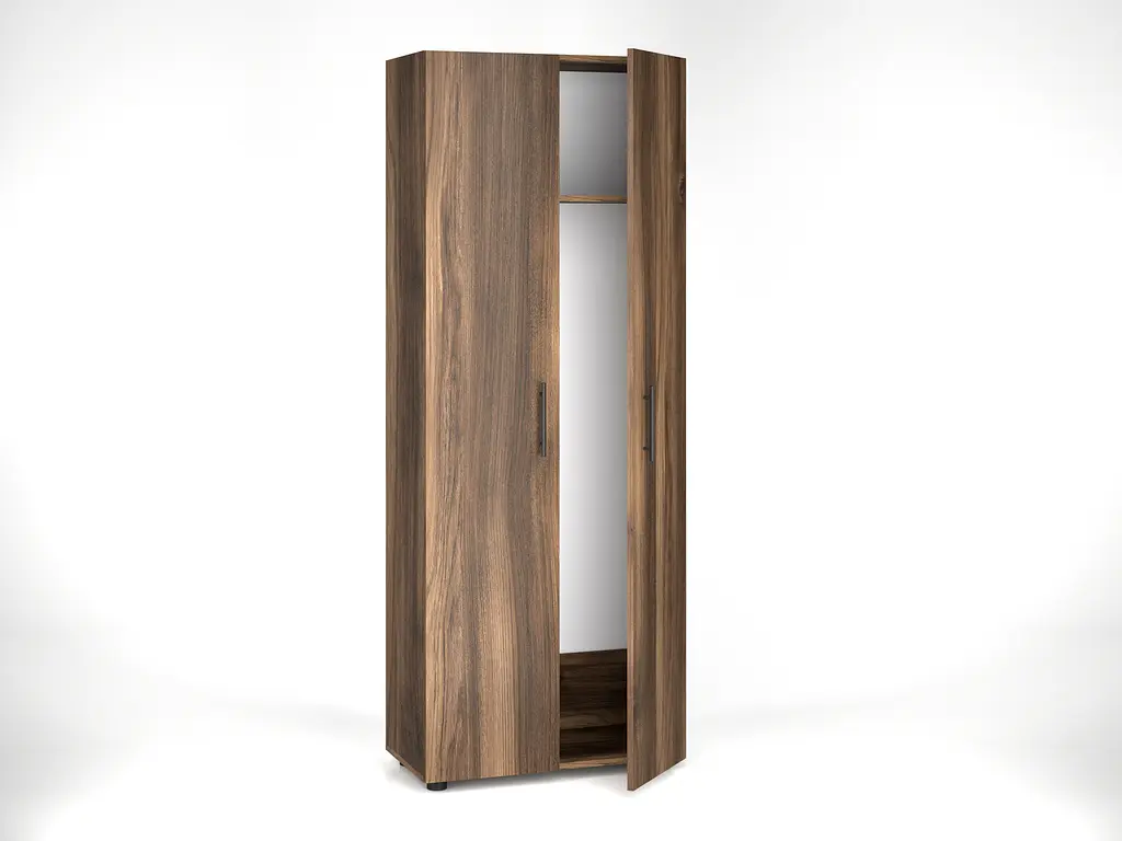 Шафа гардеробна з висувною штангою ОП-901 Orange-Line 700х347х1825 Дуб Бароко рістретто - фото 2