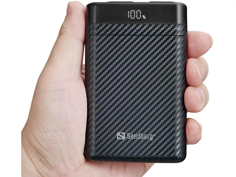 Зовнішній акумулятор (Power Bank) Sandberg Survivor Nano 10000mAh (421-32) - фото 2