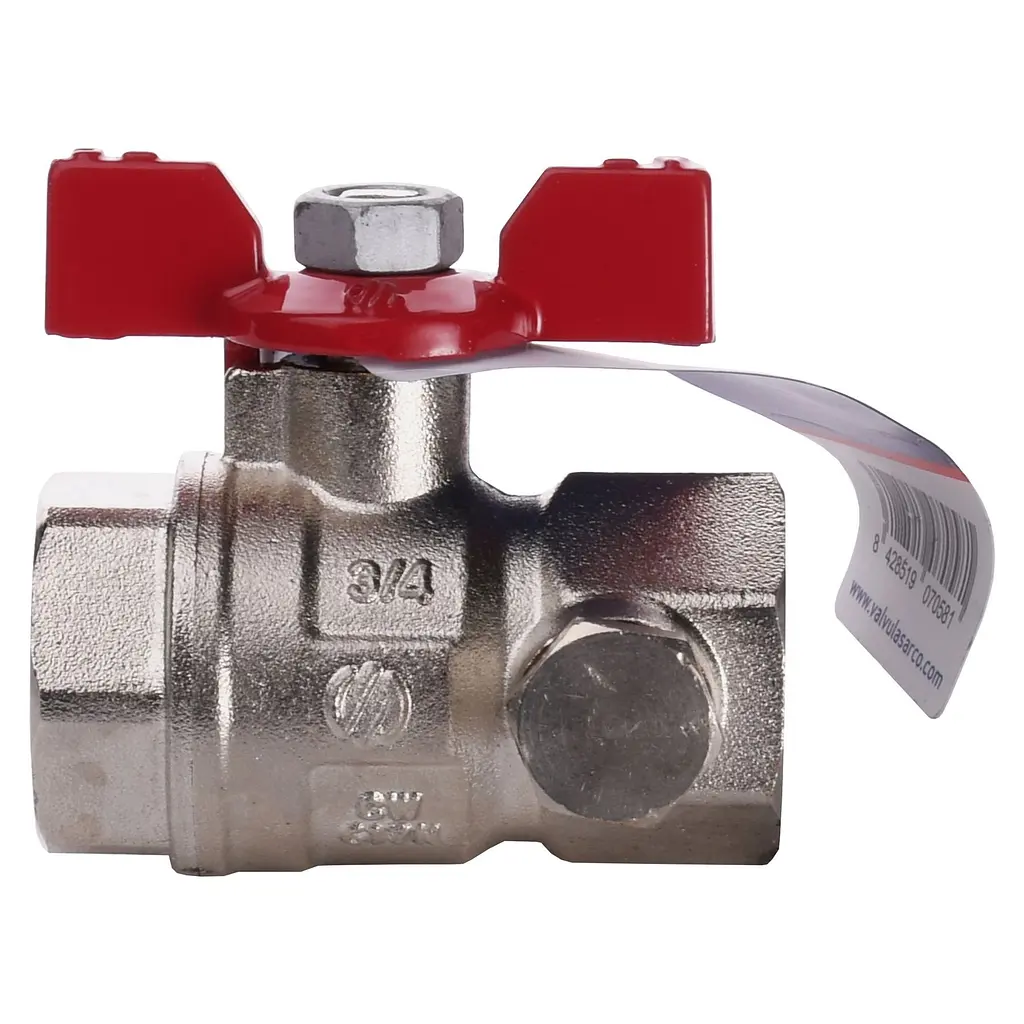 Кран кульовий повнопрохідний Arco VA30 3/4″ 152204 з краном Маєвського - фото 3