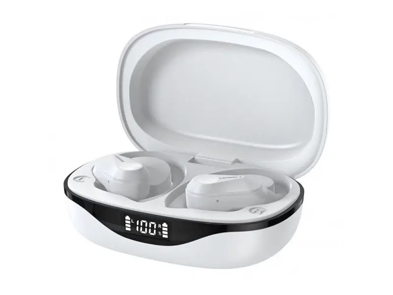 Навушники TWS Lenovo LP75 White - фото 2