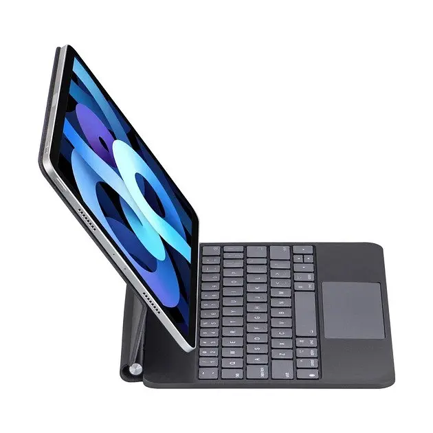 Чохол клавіатура з підсвічуванням для iPad Air/Pro 13 2024/2025 чорний - фото 7