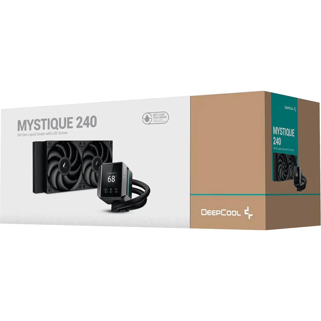 Система водяного охолодження Deepcool Mystique 240 Black (R-LX550-BKDSNC-G-1) UA [150134] - фото 6