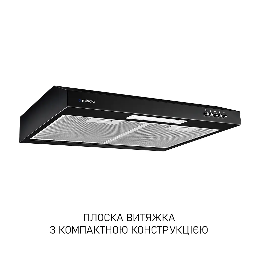 Витяжка плоска Minola HPL 512 BL - фото 2