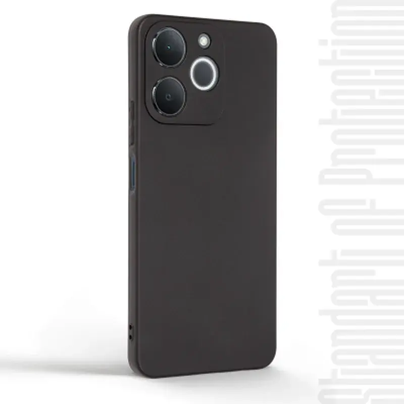 Чохол до мобільного телефона Armorstandart Matte Slim Fit Realme Note 70 4G Camera cover Black (ARM83900) - фото 2