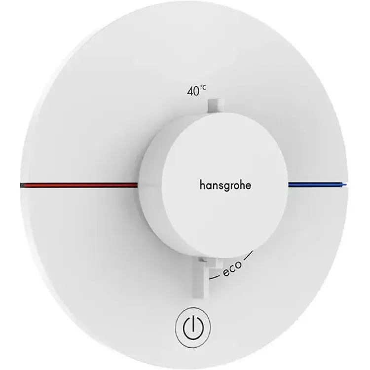 Термостат для душу Hansgrohe ShowerSelect Comfort S matt white 15562700