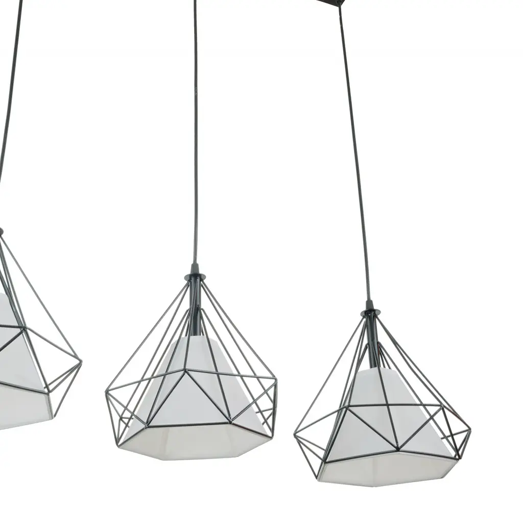 Люстра Brille подвесная лофт Е27 60W BK (BL-774S/3) - фото 3