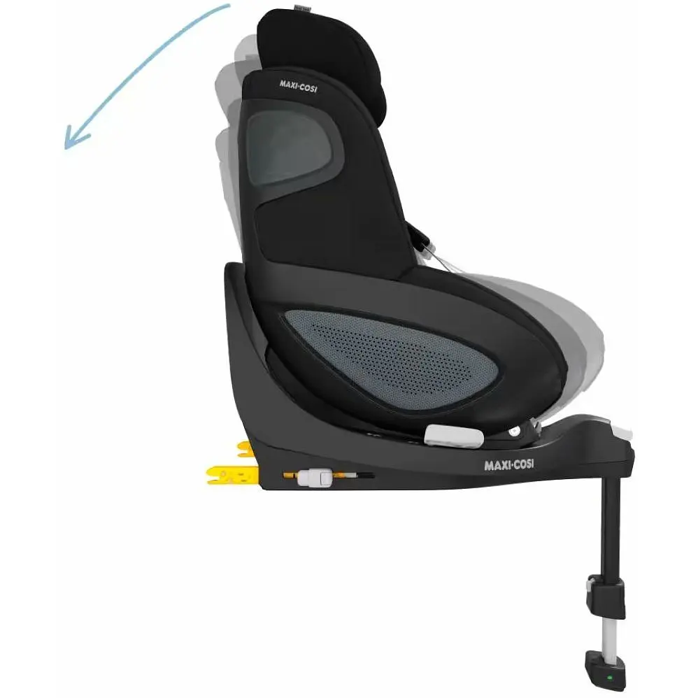 Автокрісло Maxi-Cosi Pearl 360 2 Authentic Black без вкладишу чорне (8045671111) - фото 9