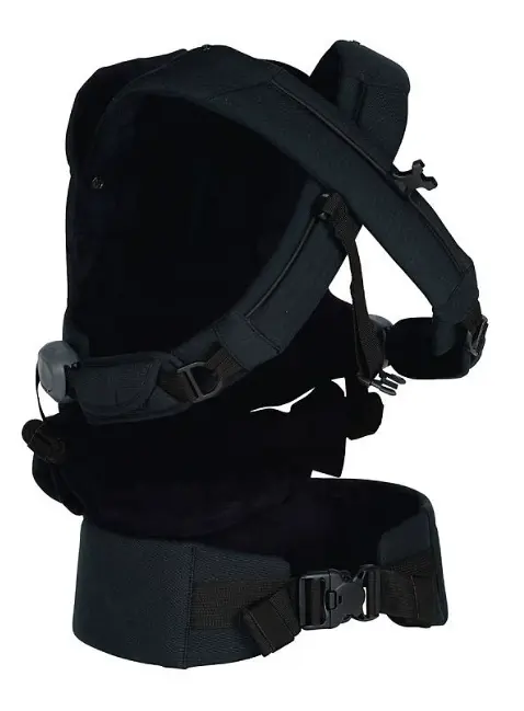 Рюкзак-кенгуру BeSafe Haven Basic Night, чорний (11009565-NightBasic) - фото 2