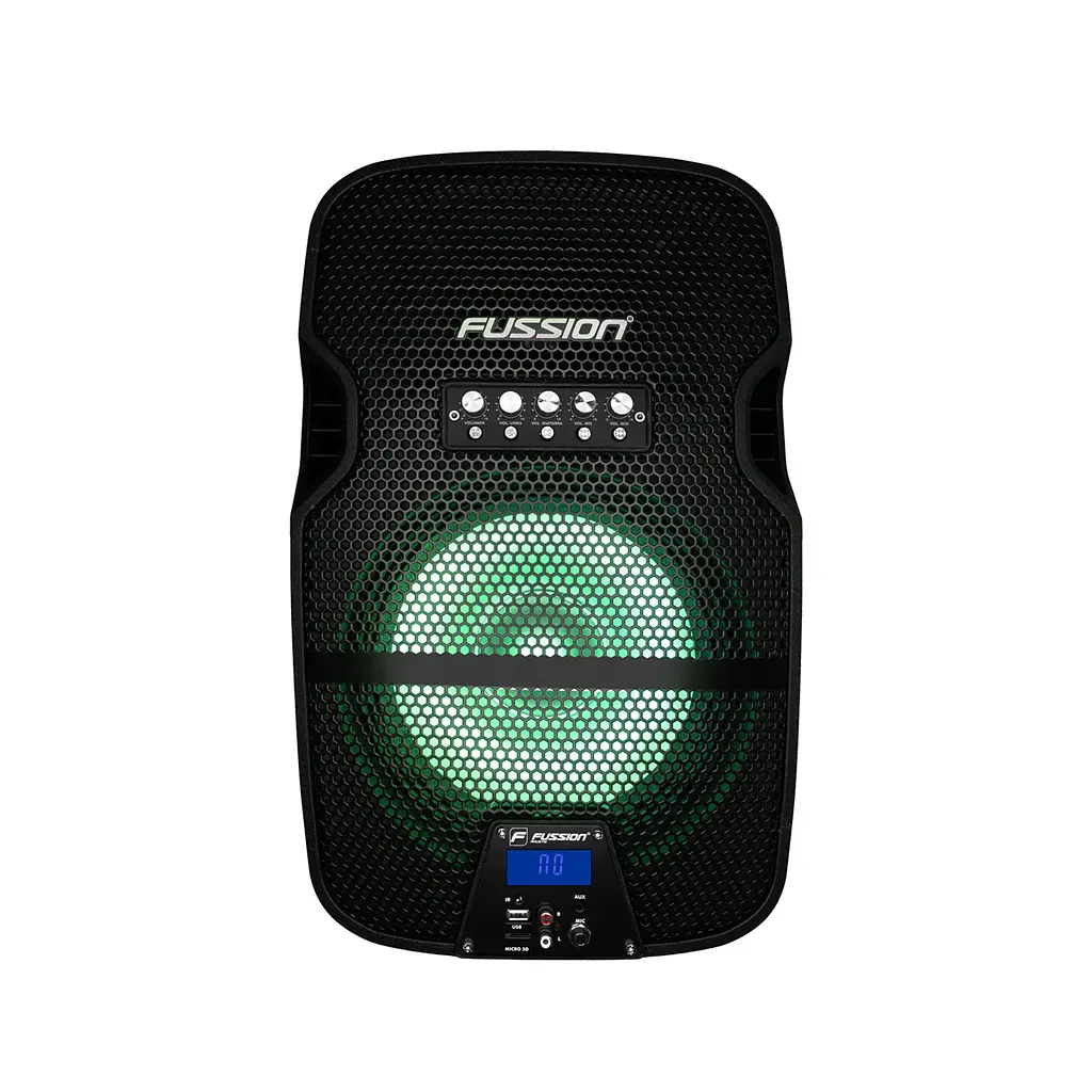 Акустическая система активная FUSSION 12A200W MP3/FM/Bluetooth - фото 2