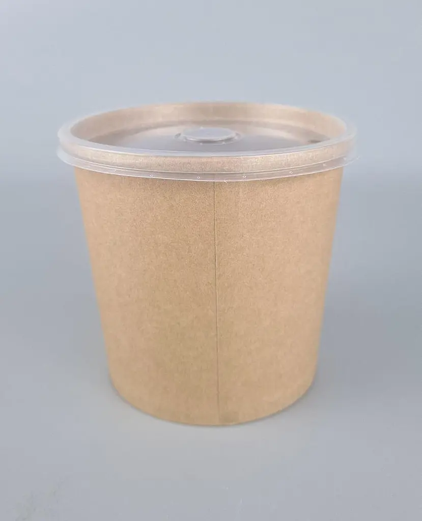 Крафтовий супник, 750 мл, d116h110, KRAFT, 50 штук, для супів, локшини, каш і гарячих страв - фото 3