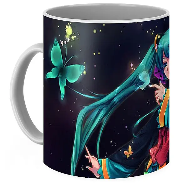 Кружка GeekLand Вокалоїди Vocaloid Хацуне Міку Hatsune Miku Лука і Міку VC 02.03 - фото 3