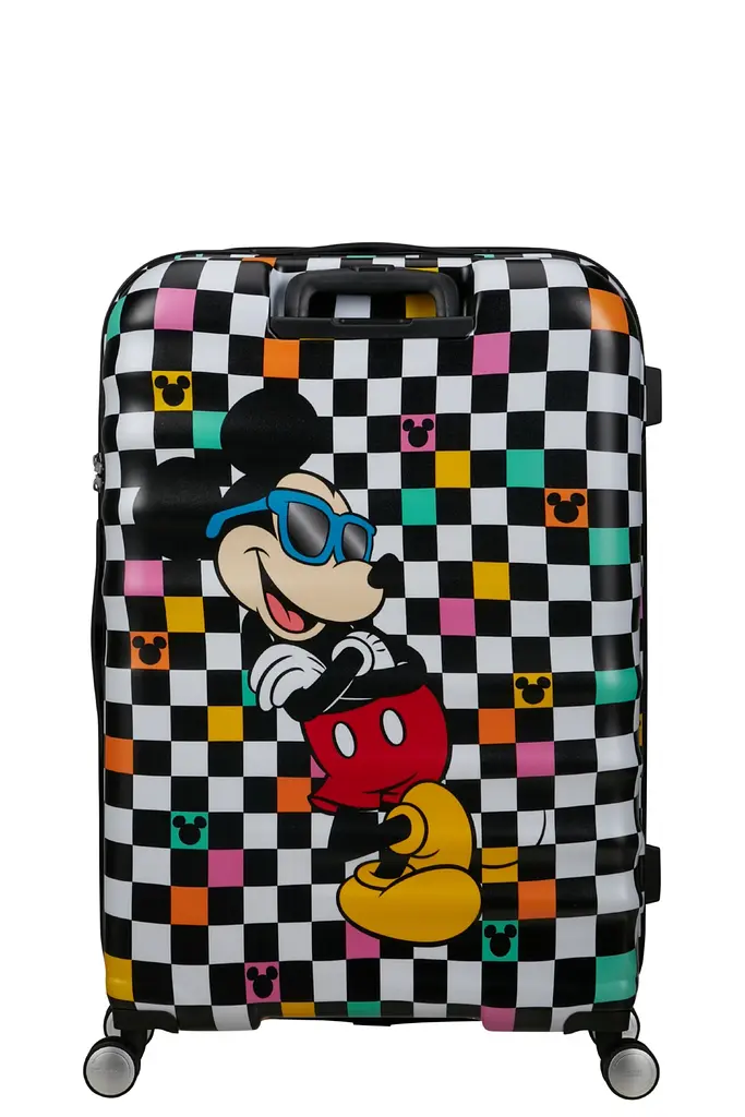 Валіза 77 См American Tourister WAVEBREAKER DISNEY MICKEY CHECK 77х52х29 31C*29021 - фото 3