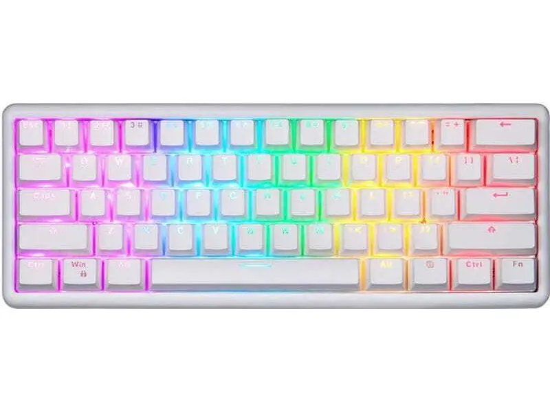 Клавіатура Motospeed SK66 Gateron Blue Hot Swap White (mtsk66wmb)