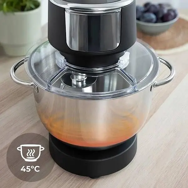 Планетарный тестомес Mozano Kitchen Advanced с подогревом 6.2 л 3200 Вт 11 скоростей - фото 7