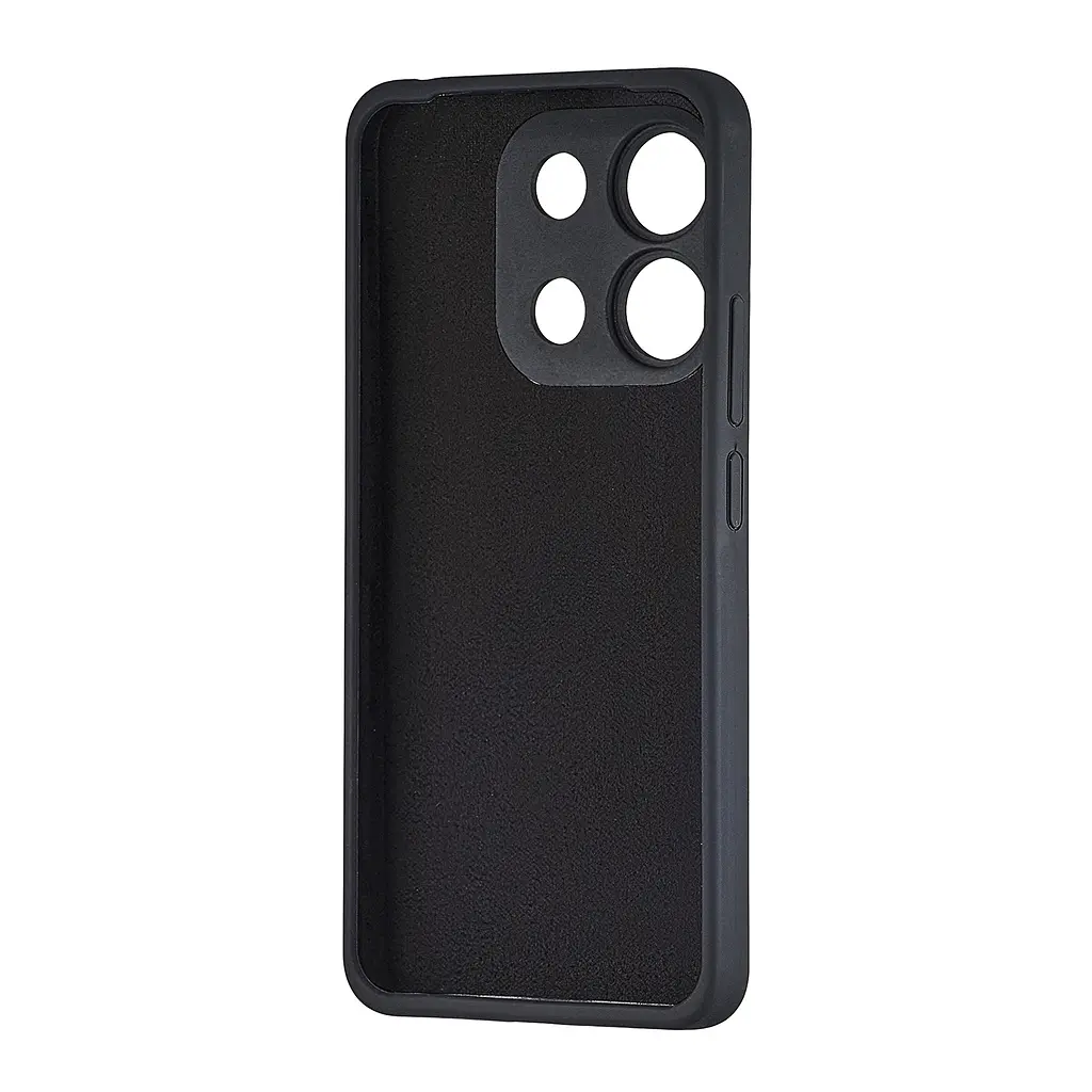Чохол Silicone Case Xiaomi Redmi Note 13 4G Black - фото 2