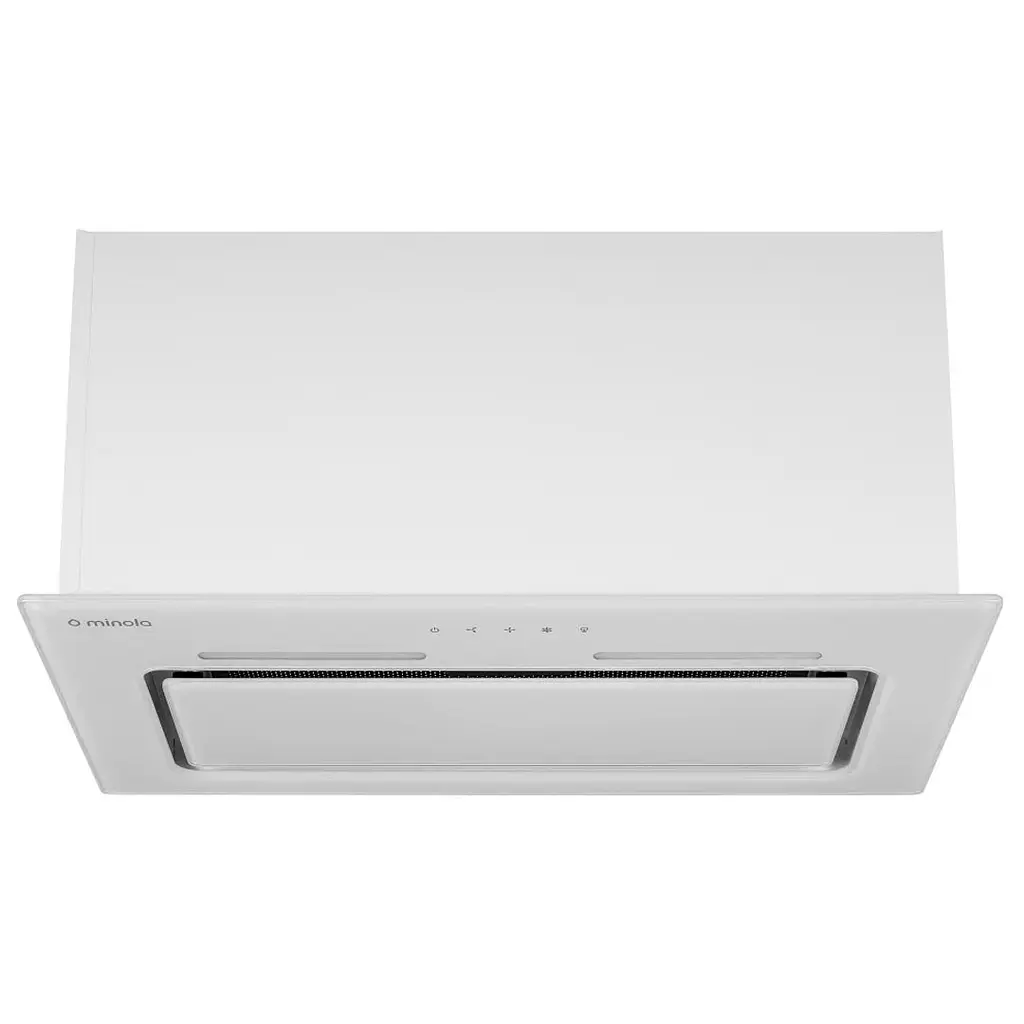 Витяжка вбудована Minola HBI 6873 WH GLASS 1200 LED Line