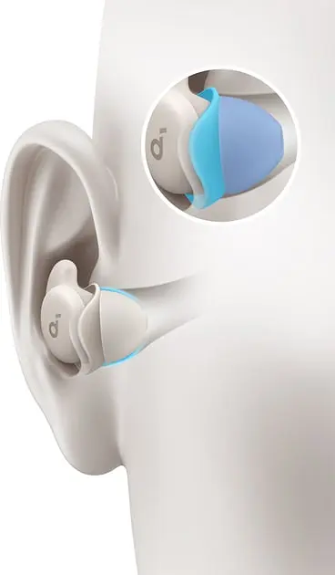 Навушники Anker SoundCore Sleep A20 White (A6611G21) - фото 5