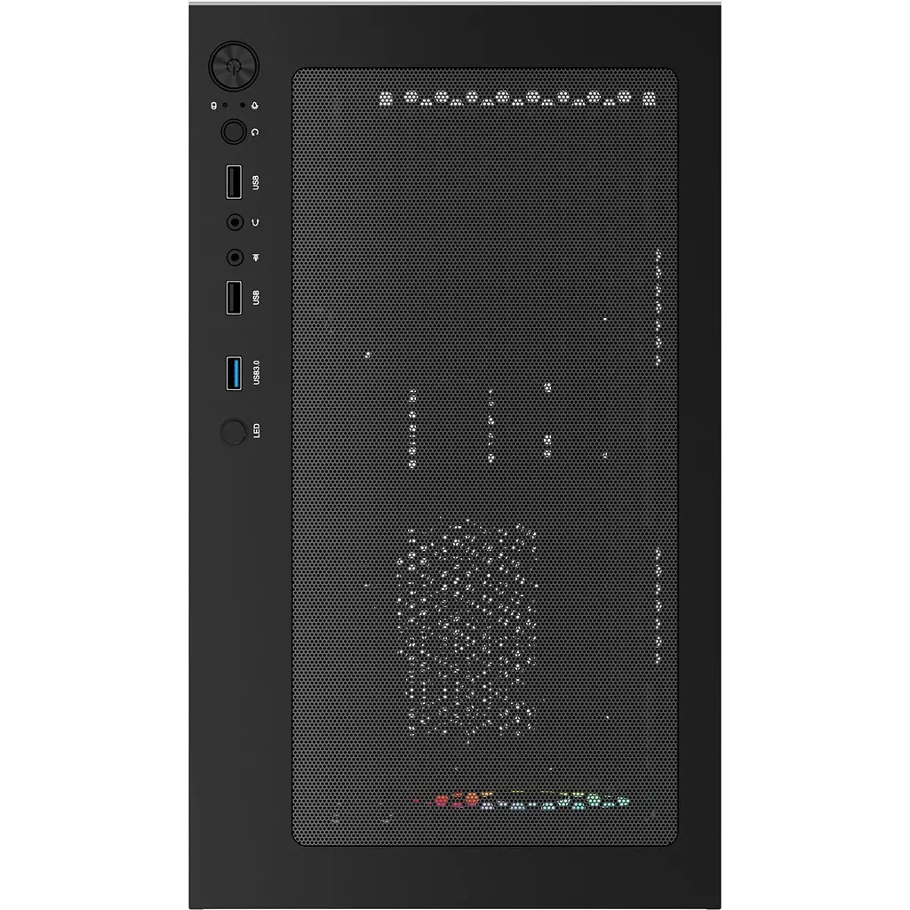 Корпус AeroCool Viewport Mini-G-BK-v2 (ACCM-ES09133.11) Чорний без БЖ - фото 2