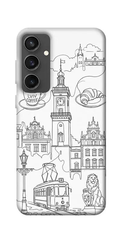 TPU чохол Demsky Lviv spirit для Samsung Galaxy S24 FE