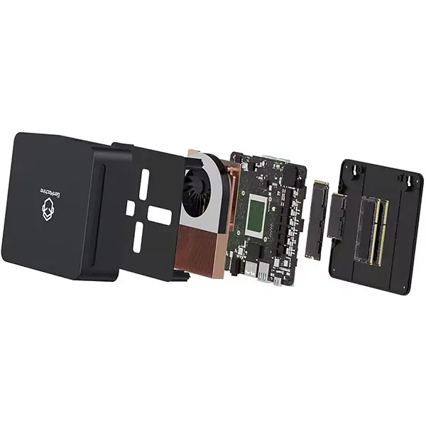 Міні-Пк GenMachine Ren 4000 / Ryzen 3 4300U / RAM 16GB / SSD 256GB / LAN / Wi-Fi / Bluetooth / Windows 11 (Без ключа) / Чорний - фото 8