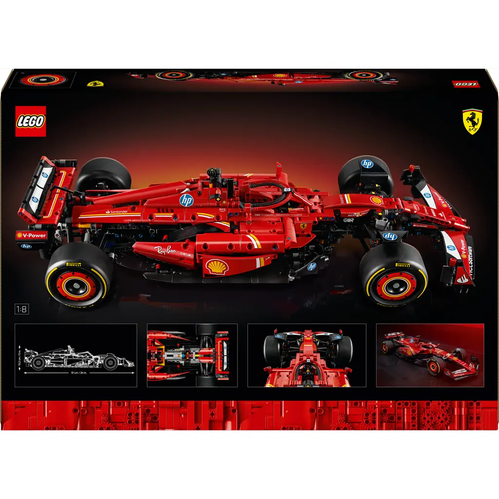 Конструктор LEGO Technic Автомобиль F1 Ferrari SF-24, 1361 деталь (42207) - фото 2