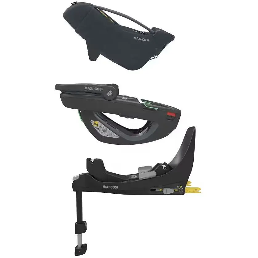 Автокресло Maxi-Cosi Coral 360 Essential Black, Black Shell (8559672111) - фото 13