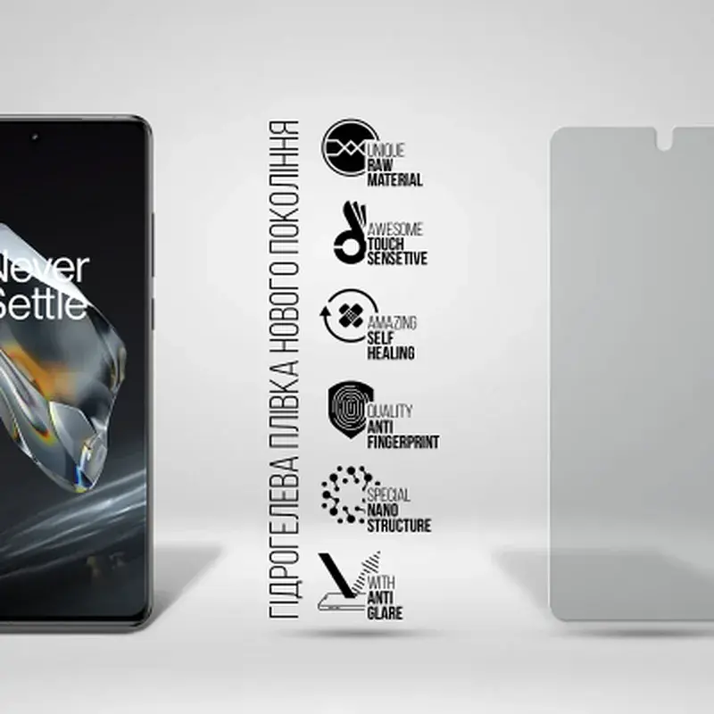 Плівка захисна Armorstandart hydrogel Matte OnePlus 12 5G (ARM89352) - фото 2