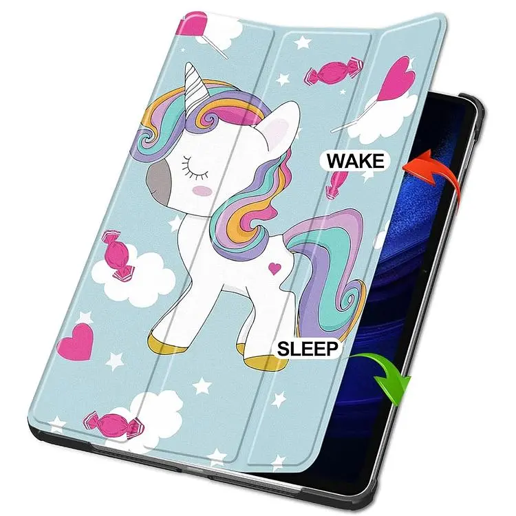 Чехол-книжка BeCover Smart Case для Xiaomi Pad 6S Pro 12.4" Unicorn (711089) - фото 5