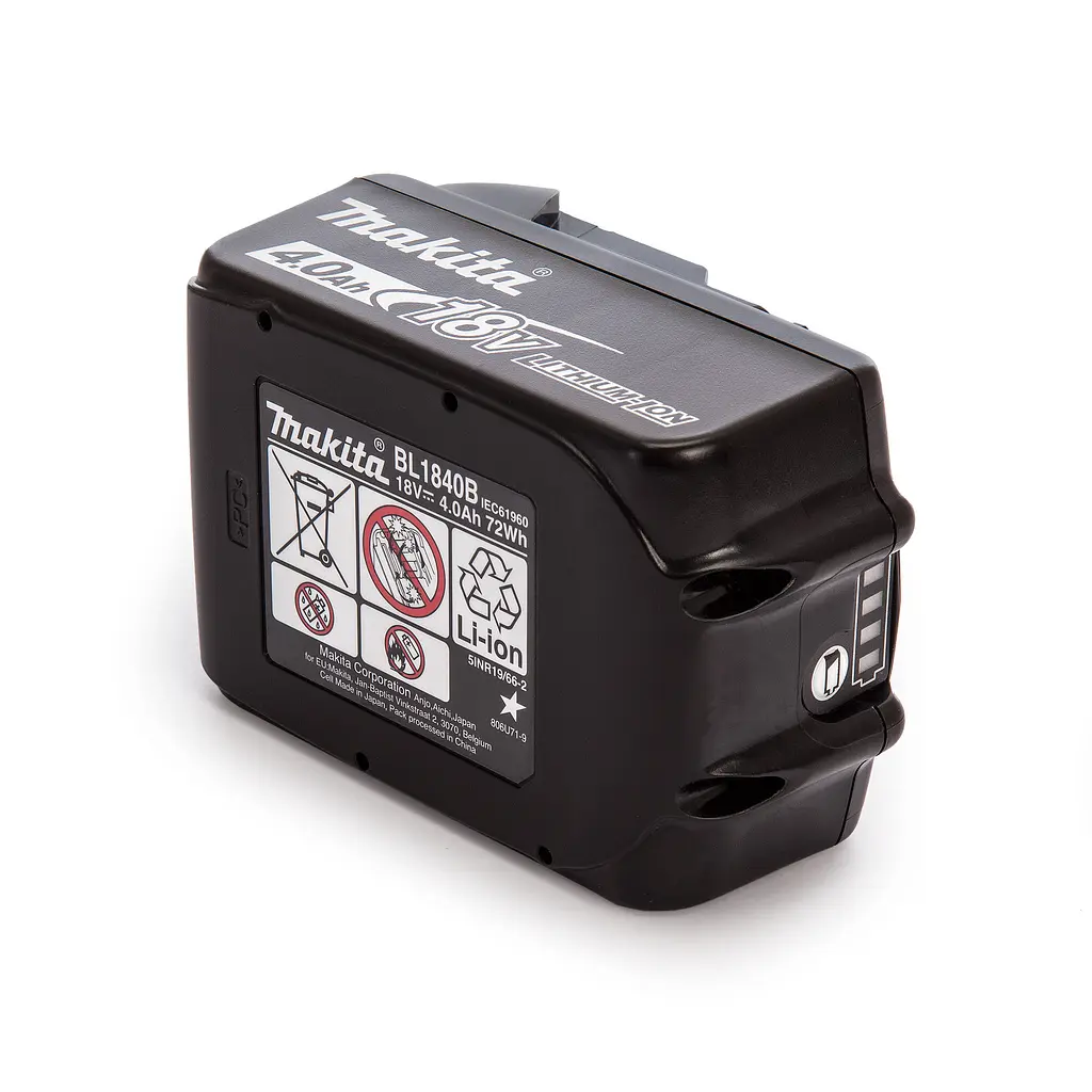 Акумулятор для продукції Makita LXT BL1840B, 18 В, 4 А⋅год (632F07-0) - фото 4