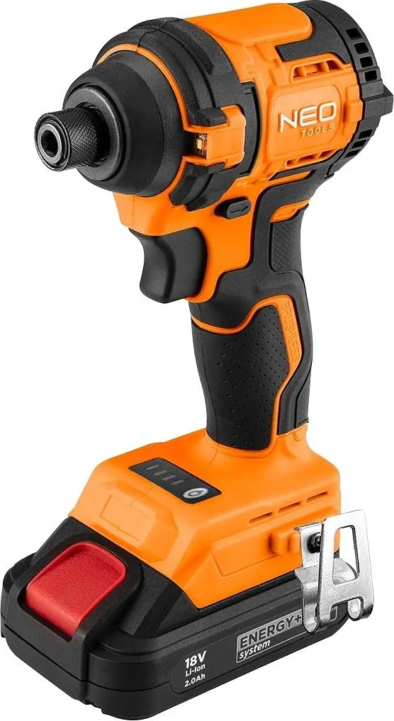 Гайковерт ударний Neo Tools Energy+ 18В безщітковий 3600 об/хв 300 Нм 1/4" 4 швидкості 0.85 кг без АКБ та ЗП - фото 3