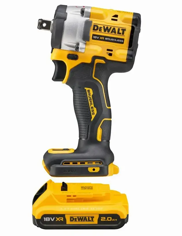 Гайкокрут ударний акумуляторний DeWalt з АКБ та ЗП DCF921D2T - фото 3