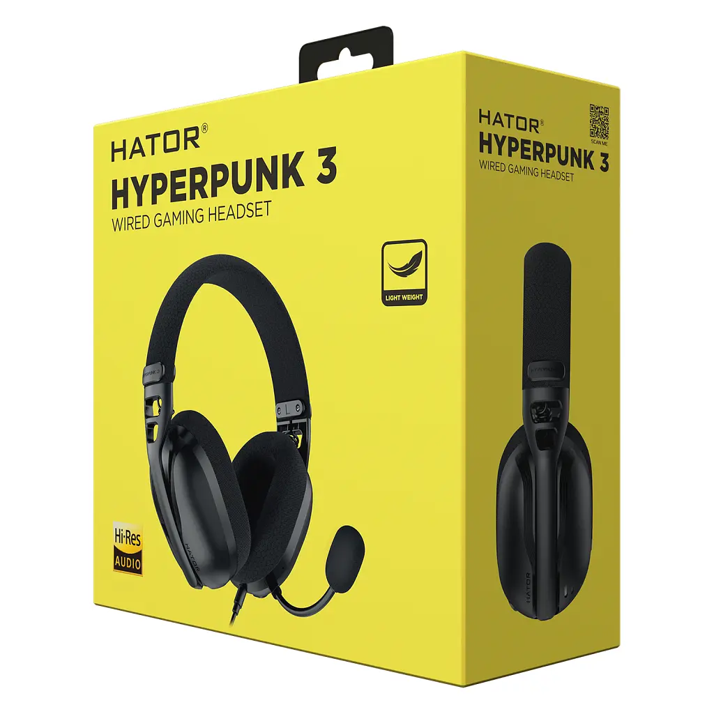Наушники Hator Hyrerpunk 3 Hi-Res Black (ESH01) - фото 6