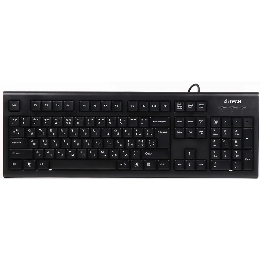 Клавіатура+миша A4tech KR-8372 (Black) - фото 2