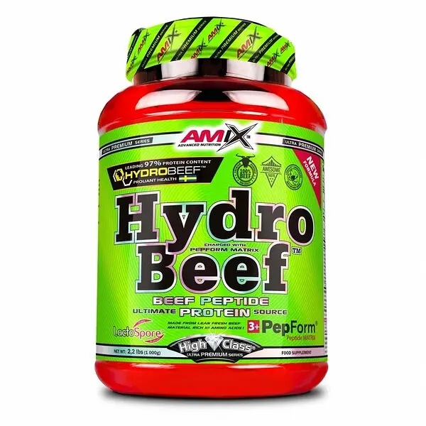 Гідролізований яловичий протеїн AMIX HydroBeef Protein, 1 кг - Шоколад-вишня