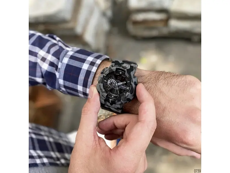 Чоловічий наручний годинник 1688CMGY Camo Gray. Skmei acs0030624 - фото 4