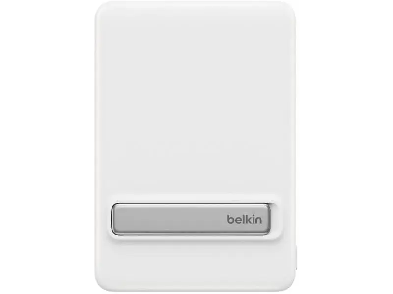 Зовнішній акумулятор (Power Bank) Belkin BoostCharge Slim Magnetic 10000mAh 30W with Kickstand White (BPD016HQWH) - фото 4