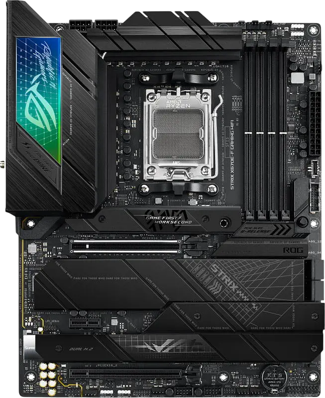 Материнська плата Asus X670E-F ROG Strix Gaming Wi-Fi Socket AM5 (ROG STRIX X670E-F GAMING WIFI) Б/В - фото 4