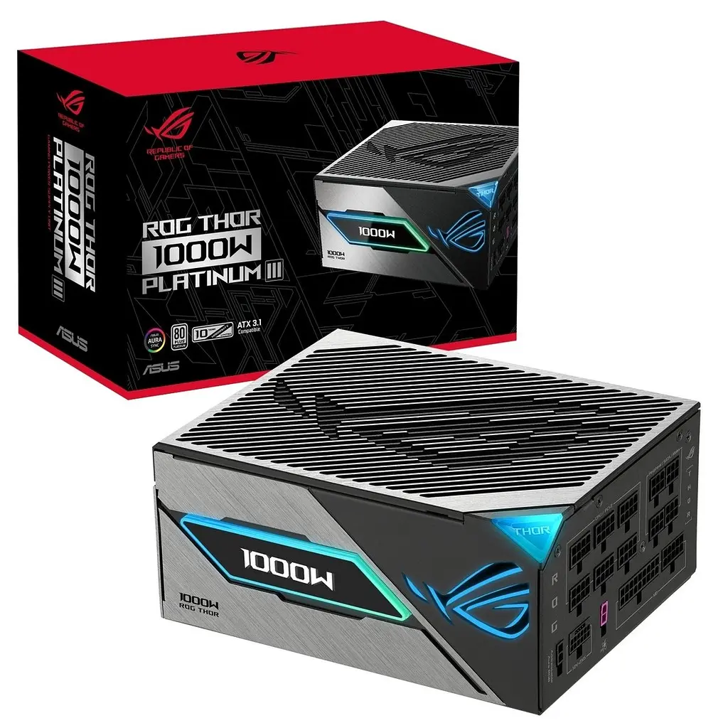 Блок живлення Asus ROG Thor 1000W Platinum III ROG Equalizer (90YE00V8-B0NA00) - фото 7