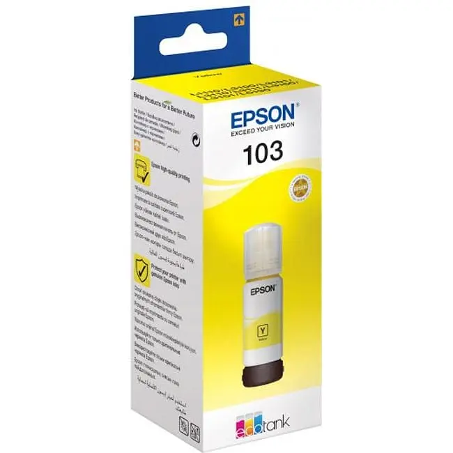Чорнило Epson 103 Yellow 65 мл (C13T00S44A) - фото 2