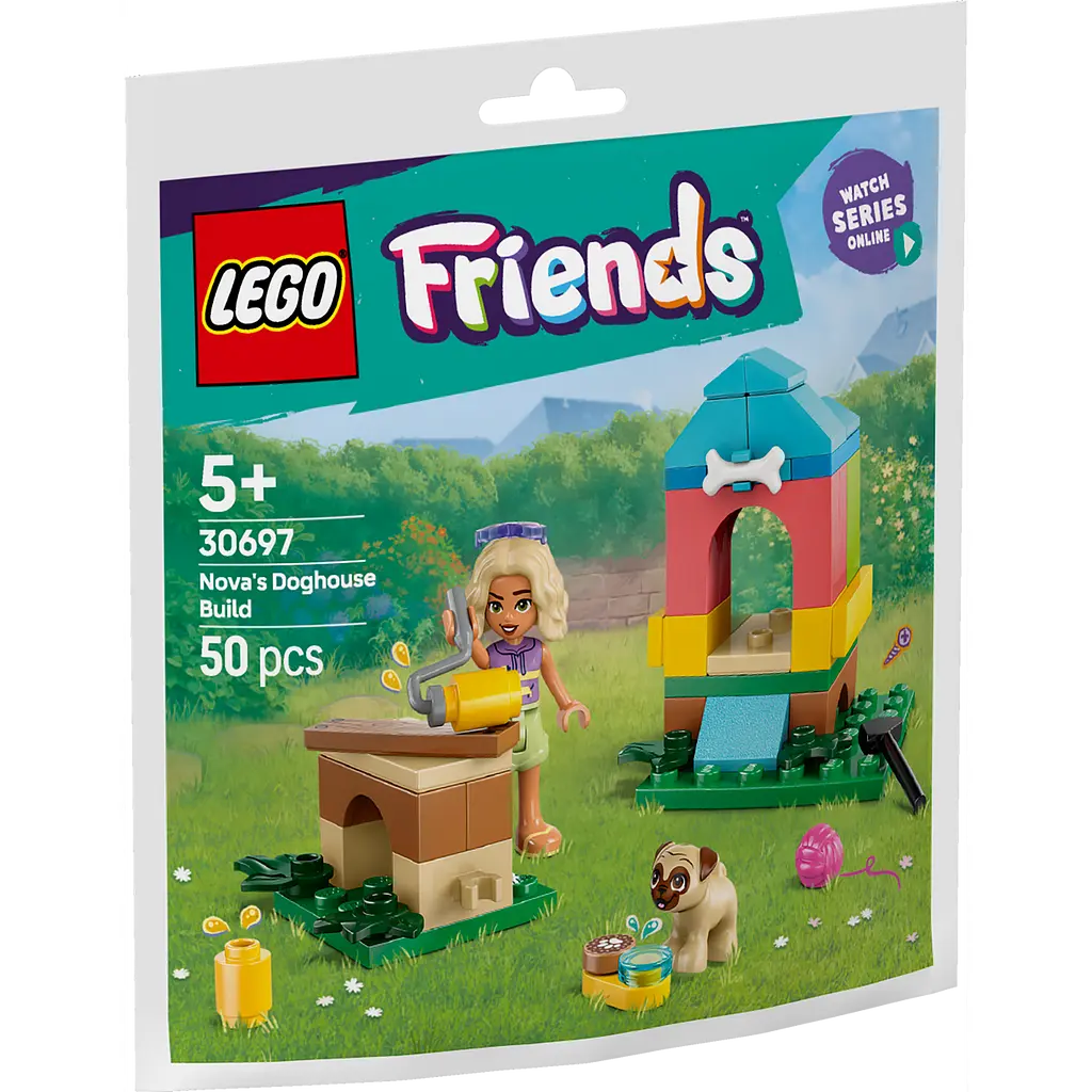 Конструктор LEGO Friends Модель собачої будки від Нови 50 деталей (30697) - фото 2