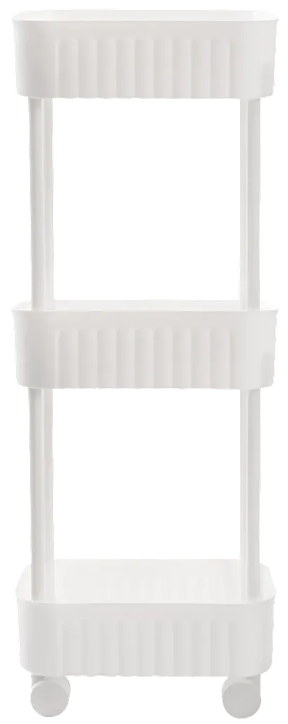 Етажерка 3-х ярусна 6020 Honeycomb WHITE 17х27х73 см VIOLET HOUSE meb0000380 - фото 2